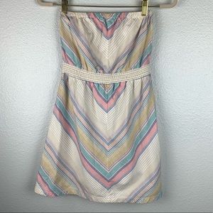 Mossimo Pastel Chevron Tube Dress